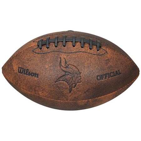 Gulf Coast Sales Minnesota Vikings Football - Vintage Throwback - 9 Inches 8381370917